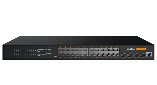 Yealink RCH240 Managed L2+ Gigabit Ethernet (10/100/1000) Power over Ethernet (PoE) Black