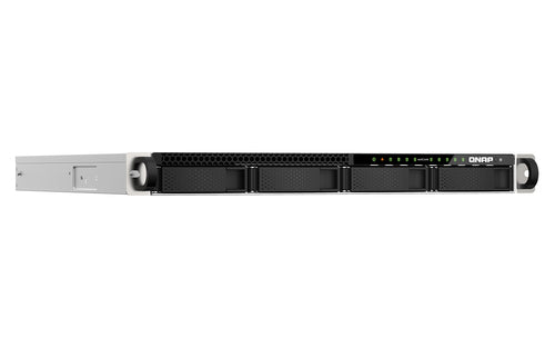 QNAP TS-h987XU-RP NAS Rack (1U) Intel Xeon E E-2334 16 GB DDR4 0 TB QuTS hero Black