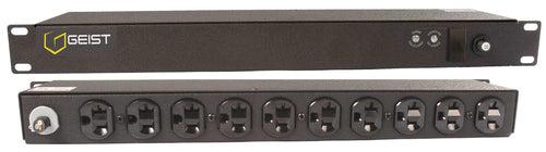 Vertiv SPN104-1025 power distribution unit (PDU) 10 AC outlet(s) Black