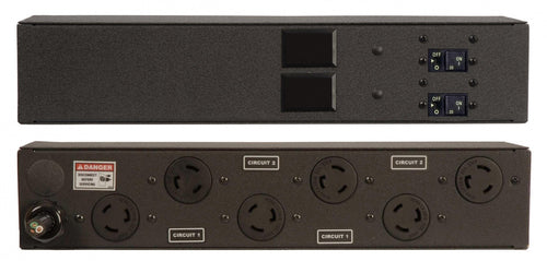 Vertiv 2XPR060-103L20TL6 power distribution unit (PDU) 6 AC outlet(s) 0U Black