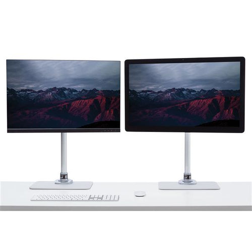 StarTech.com Single Monitor Stand - Adjustable - Steel - Silver