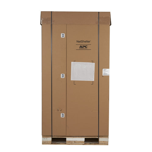 APC NetShelter SX, Server Rack Enclosure, 45U, Shock Packaging, 2000 lbs, Black, 2124H x 750W x 1070D mm
