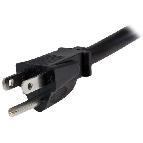 StarTech.com 10ft (3m) Heavy Duty Power Cord, NEMA 5-15P to C19 AC Power Cord, 15A 125V, 14AWG, Computer Power Cord, Heavy Gauge Power Cable for PDUs and Network Equipment, NEMA 5-15P to IEC 60320 C19 Power Cord