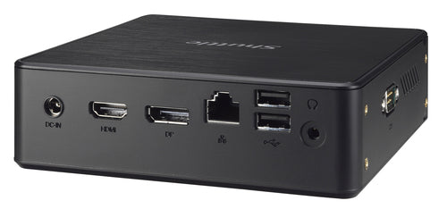 Shuttle Nano PC NC10U5 , Intel i5-8265U, 1x HDMI, 1x DP, 1x 2.5" bay, 1x M.2, 1x LAN, 1x COM, Wifi, 24/7 permanent operation, incl. VESA & Stand