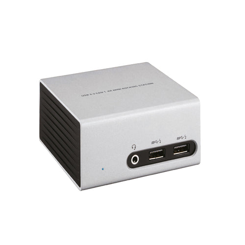 CLUB3D USB 3.2 Gen 1 4K UHD at 30Hz Mini Docking Station Ultra slim Design