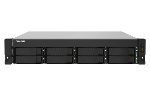 QNAP TS-832PXU-RP NAS Rack (2U) Annapurna Labs AL324 4 GB DDR4 0 TB QNAP Turbo System Aluminium, Black