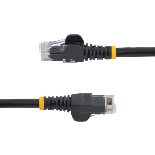StarTech.com 15 ft. CAT6 Ethernet cable - 10 Pack - ETL Verified - Black CAT6 Patch Cord - Snagless RJ45 Connectors - 24 AWG Copper Wire – UTP Ethernet Cable