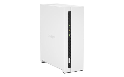 QNAP TS-133 NAS/storage server Tower Cortex-A55 2 GB DDR4 0 TB QNAP Turbo System White