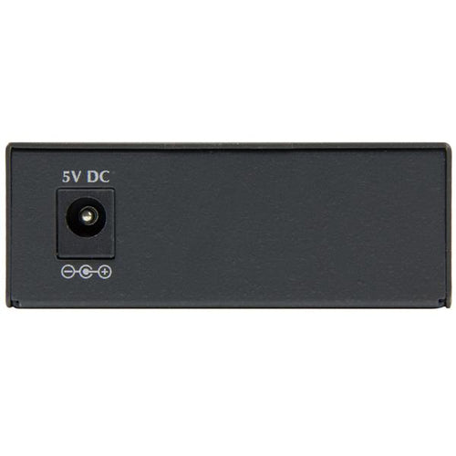 StarTech.com Multi-Mode (MM) / Single Mode (SM) Fiber Media Converter for 10/100/1000 Networks, Standalone Gigabit Ethernet to Fiber Converter, Open SFP Slot - TAA