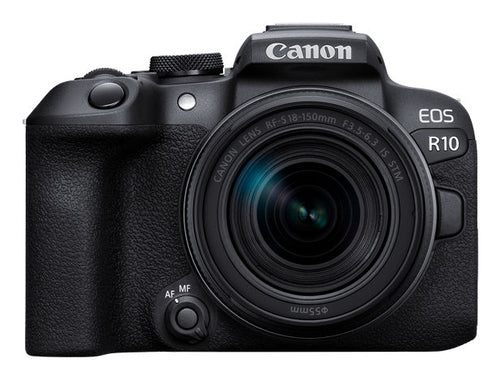 Canon R10 RF-S18-150mm F3.5-6.3 IS STM MILC 24.2 MP CMOS 6000 x 4000 pixels Black