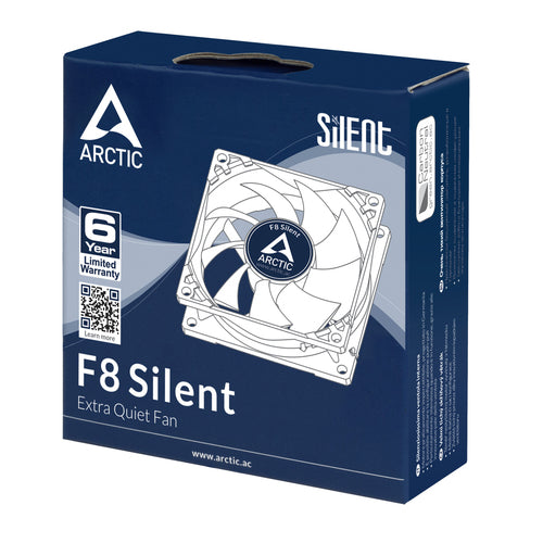 ARCTIC F8 Silent - 3-Pin fan with standard case