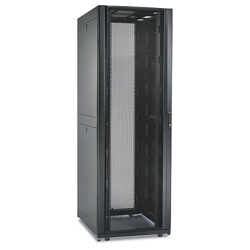 APC NetShelter SX, Server Rack Enclosure, 45U, Shock Packaging, 2000 lbs, Black, 2124H x 750W x 1200D mm
