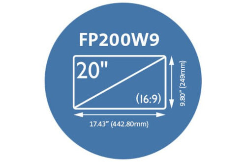 Kensington FP200W9 Privacy Screen for 20” Widescreen Monitors (16:9)