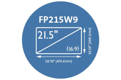 Kensington FP215W9 Privacy Screen for 21.5” Widescreen Monitors (16:9)