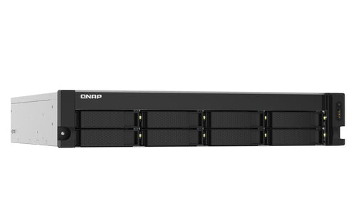 QNAP TS-832PXU-RP NAS Rack (2U) Annapurna Labs AL324 4 GB DDR4 0 TB QNAP Turbo System Aluminium, Black