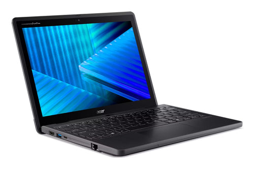 Acer TravelMate Spin B3 TMB312R-31-P4LS Intel® N N250 Hybrid (2-in-1) 31 cm (12.2") Touchscreen WUXGA 8 GB LPDDR5-SDRAM 128 GB eMMC Wi-Fi 7 (802.11be) Windows 11 Pro Education Black