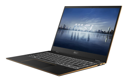 MSI Summit E13 Flip Evo E13FlipEvo A13MT-243US Intel® Core™ i7 i7-1360P Hybrid (2-in-1) 34 cm (13.4") Touchscreen Full HD+ 16 GB LPDDR5-SDRAM 1 TB SSD Wi-Fi 6E (802.11ax) Windows 11 Home Black