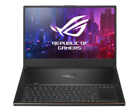 ASUS ROG Zephyrus S GX701GX-XS76 Intel® Core™ i7 i7-8750H Laptop 43.9 cm (17.3") Full HD 16 GB DDR4-SDRAM 1 TB SSD NVIDIA® GeForce RTX™ 2080 Max-Q Wi-Fi 5 (802.11ac) Windows 10 Pro Black