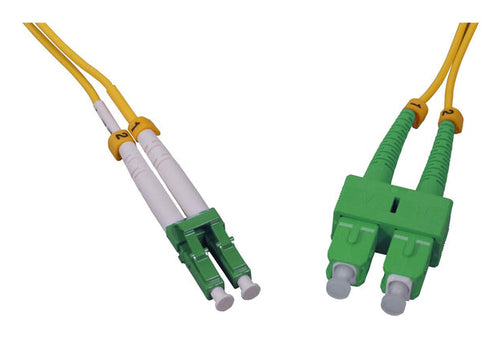 Intellinet 752466 InfiniBand/fibre optic cable 2 m LC SC SMF Yellow