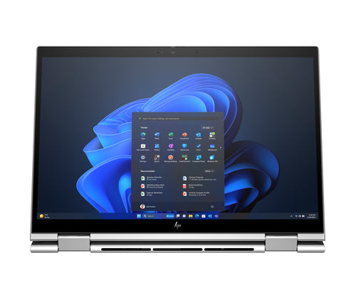 HP Elite x360 830 G11 Intel Core Ultra 7 165U Hybrid (2-in-1) 33.8 cm (13.3") Touchscreen WUXGA 16 GB LPDDR5x-SDRAM 512 GB SSD Wi-Fi 6E (802.11ax) Windows 11 Pro Silver