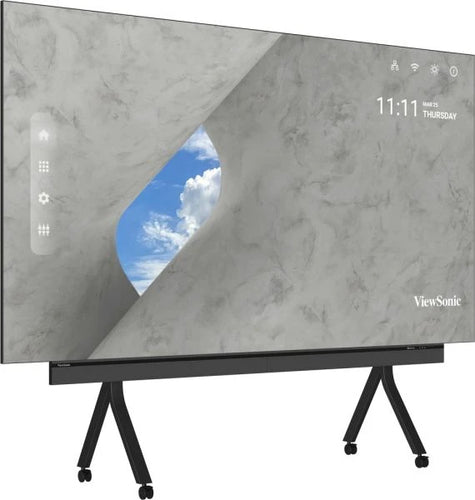Viewsonic LDP163-091C Signage Display 4.14 m (163") LED Wi-Fi 600 cd/m² 4K Ultra HD Black Built-in processor Android 9