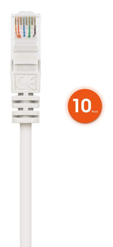 Intellinet 744294 networking cable White 2 m Cat6 U/UTP (UTP)