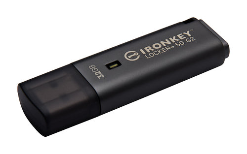 Kingston Technology IronKey 32GB Locker Plus 50 G2, FIPS 197, AES-256