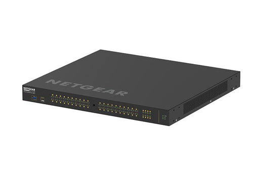 NETGEAR GSM4248PX Managed L2/L3/L4 Gigabit Ethernet (10/100/1000) Power over Ethernet (PoE) 1U Black