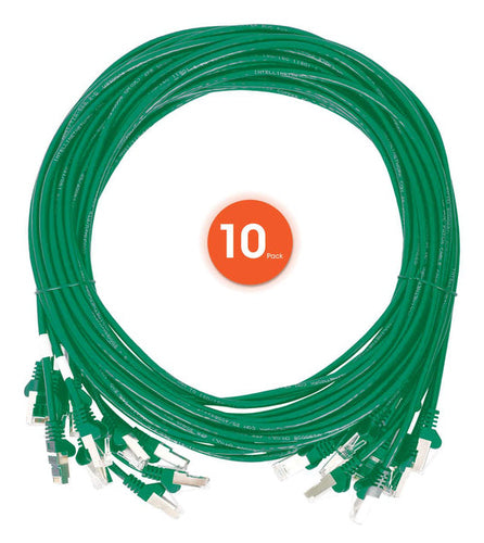 Intellinet 744225 networking cable Green 1.5 m Cat6 U/UTP (UTP)