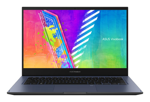 ASUS Vivobook Go 14 Flip J1400KA-DS04T Intel® Celeron® N N4500 Hybrid (2-in-1) 35.6 cm (14") Touchscreen Full HD 4 GB DDR4-SDRAM 128 GB eMMC Wi-Fi 5 (802.11ac) Windows 11 Home in S mode Blue
