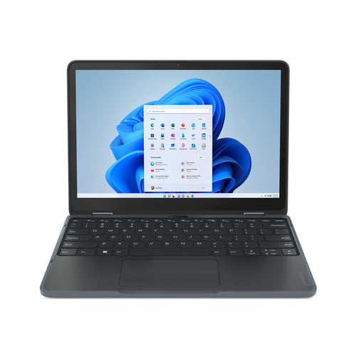 Lenovo 500w Yoga Gen 4 Intel® N N100 Hybrid (2-in-1) 31 cm (12.2") Touchscreen WUXGA 4 GB LPDDR5-SDRAM 128 GB SSD Wi-Fi 6 (802.11ax) Windows 11 Pro Academic Grey QWERTY US English