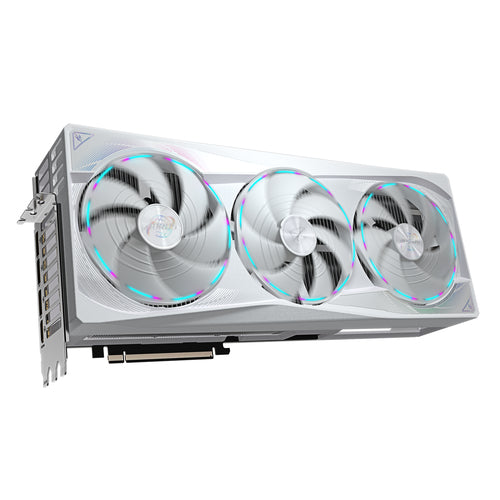 GIGABYTE AORUS GeForce RTX 5090 STEALTH ICE 32G Graphics Card - 32GB GDDR7, 512bit, PCI-E 5.0, 2655MHz Core Clock, 3 x DP 2.1a, 1 x HDMI 2.1b, NVIDIA DLSS 4, GV-N5090AORUSST ICE-32GD