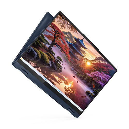 Lenovo IdeaPad 5 2-in-1 16AKP10 Copilot+ PC AMD Ryzen™ AI 7 350 Hybrid (2-in-1) 40.6 cm (16") Touchscreen WUXGA 16 GB LPDDR5x-SDRAM 1 TB SSD Wi-Fi 7 (802.11be) Windows 11 Home English Blue