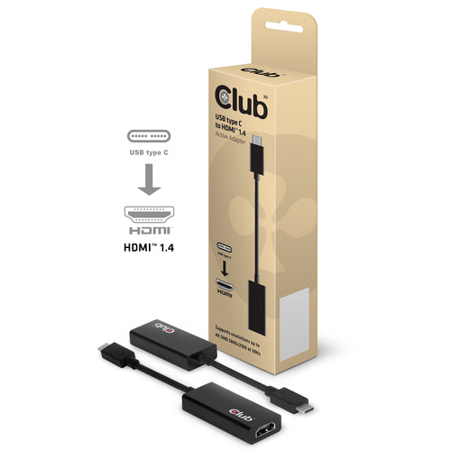 CLUB3D USB Type 3.1 C to HDMI™ 1.4a 3D Active Adapter