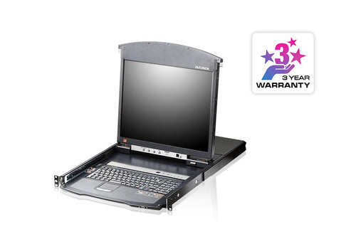ATEN KL1508AiM KVM switch Rack mounting Black