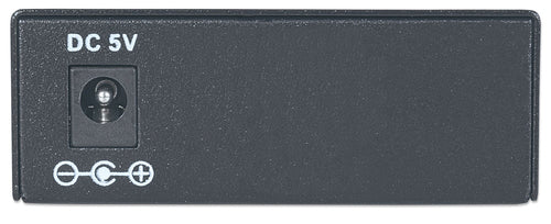 Intellinet Fast Ethernet Single Mode Media Converter, 10/100Base-Tx to 100Base-Fx (SC) Single-Mode, 20km