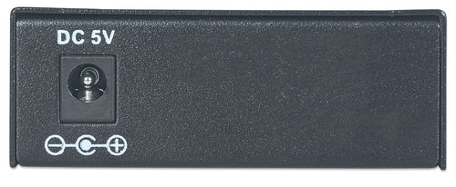 Intellinet Fast Ethernet WDM Bi-Directional Single Mode Media Converter, 10/100Base-Tx to 100Base-Fx (SC) Single-Mode, 20 km (12.4 mi.), WDM (Rx1550/Tx1310)