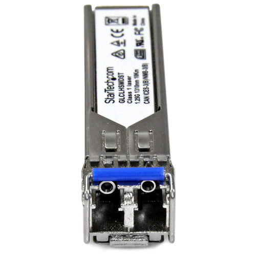StarTech.com Cisco GLC-LH-SMD Compatible SFP Transceiver Module - 1000BASE-LX/LH - 10 Pack~Cisco GLC-LH-SMD Compatible SFP Module (10 Pack) - 1000BASE-LX/LH - 1GbE Single Mode Fiber SMF Optic Transceiver - 1GE Gigabit Ethernet SFP - LC 10km - 1310nm -