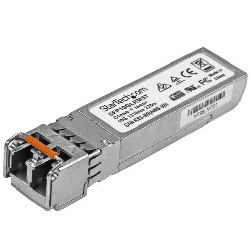 StarTech.com Cisco SFP-10G-LRM Compatible SFP+ Transceiver Module - 10GBASE-LRM~Cisco SFP-10G-LRM Compatible SFP+ Module - 10GBASE-LRM - 10GbE Multimode Fiber MMF Optic Transceiver - 10GE Gigabit Ethernet SFP+ - LC 200m - 1310nm - DDM Cisco Firepower,