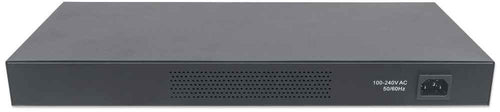 Intellinet 24-Port Gigabit Ethernet Switch with 2 SFP Ports, 24 x 10/100/1000 Mbps RJ45 Ports + 2 x SFP, IEEE 802.3az (Energy Efficient Ethernet), 19" Rackmount, Metal