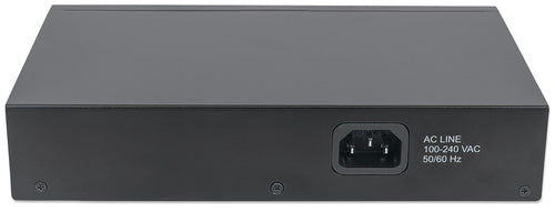 Intellinet 16-Port Gigabit Ethernet Switch, 16-Port RJ45 10/100/1000 Mbps, IEEE 802.3az Energy Efficient Ethernet, Desktop, 19" Rackmount