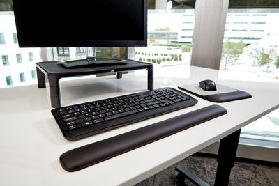 3M WR85B wrist rest Gel Black