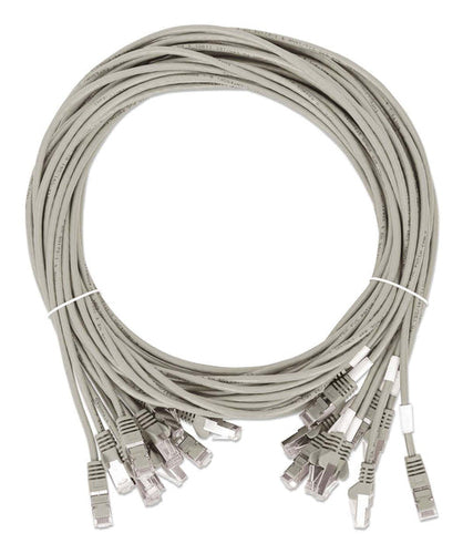Intellinet 745390 networking cable Grey 1 m Cat8.1 U/FTP (STP)