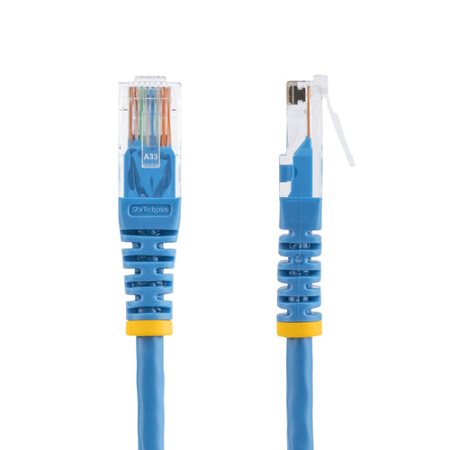 StarTech.com Cat5e Patch Cable with Molded RJ45 Connectors - 15 ft. - Blue