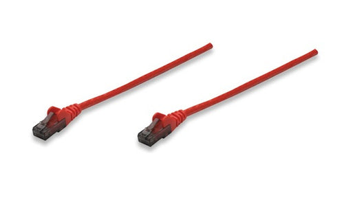 Intellinet Cat6, 0.15 m networking cable Red U/UTP (UTP)