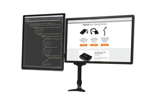 StarTech.com Dual Monitor Sit-to-stand Workstation