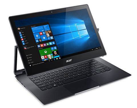 Acer Aspire R 13 R7-372T-50BG Intel® Core™ i5 i5-6200U Hybrid (2-in-1) 33.8 cm (13.3") Touchscreen Full HD 8 GB LPDDR3-SDRAM 256 GB SSD Wi-Fi 5 (802.11ac) Windows 10 Pro Black