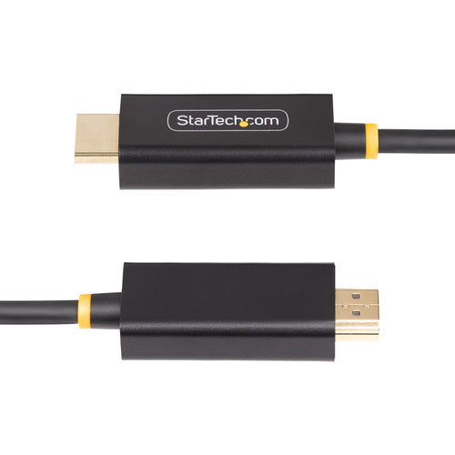 StarTech.com 9.8ft (3m) DisplayPort to HDMI Adapter Cable, 4K 60Hz with HDR, DP to HDMI 2.0b, Active Video Converter, DisplayPort Desktop to HDMI Monitor