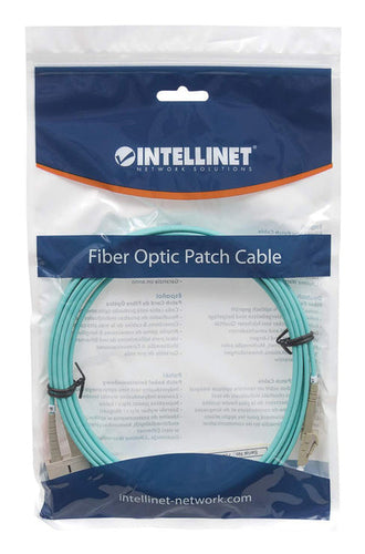 Intellinet 752015 InfiniBand/fibre optic cable 5 m LC SC MMF Aqua colour