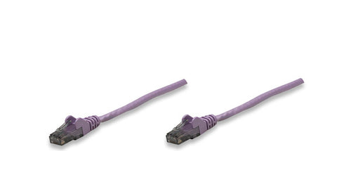 Intellinet 392990 networking cable Purple 0.15 m Cat6 U/UTP (UTP)